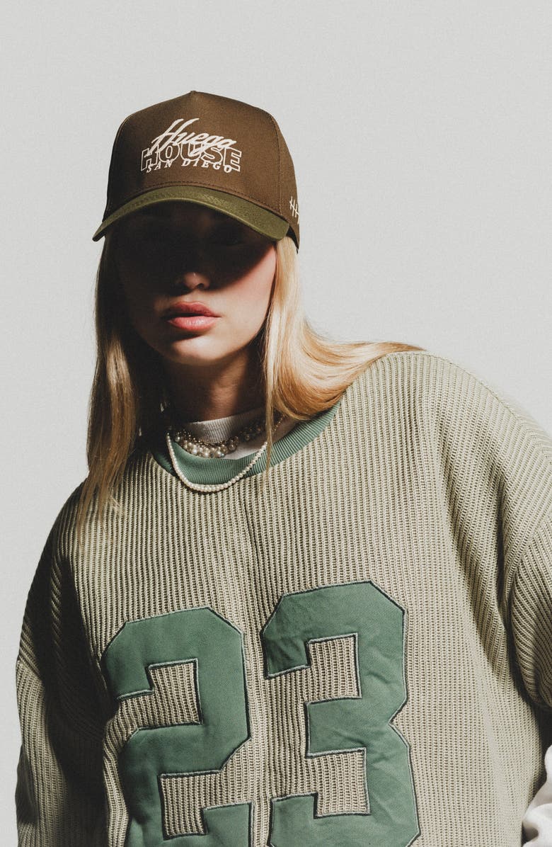 Huega House Ophav Hat, Alternate, color, Moss & Olive