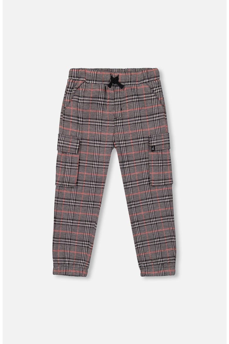 Plaid Cargo Pant, Main, color, Gray and Black