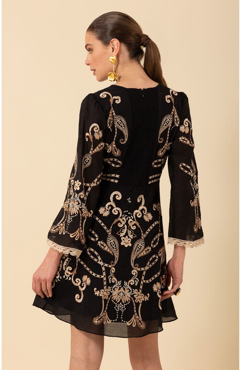 Hale Bob Cassandra Embroidered Dress, Alternate, color,