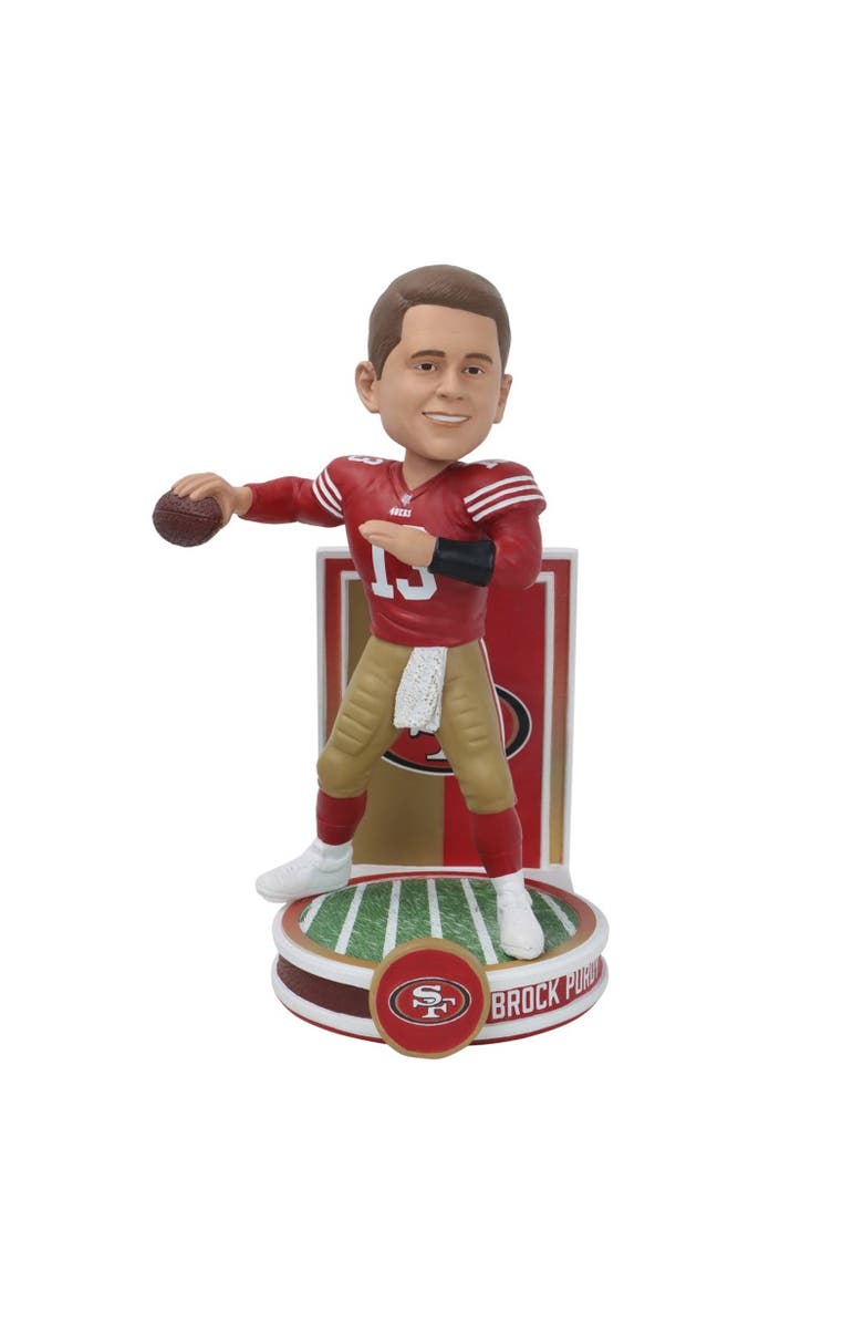 FOCO Brock Purdy (San Francisco 49ers) Banner Series NFL Bobblehead, Main, color, Multi-Color