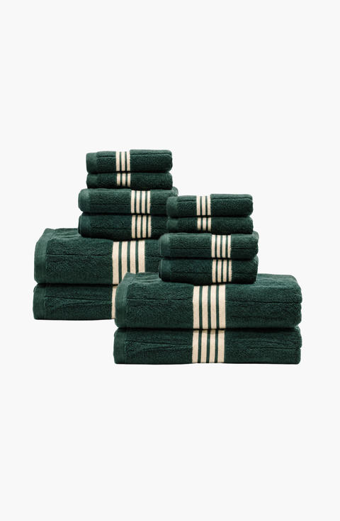 Nautilus 12-Piece Bath Towel Family Set