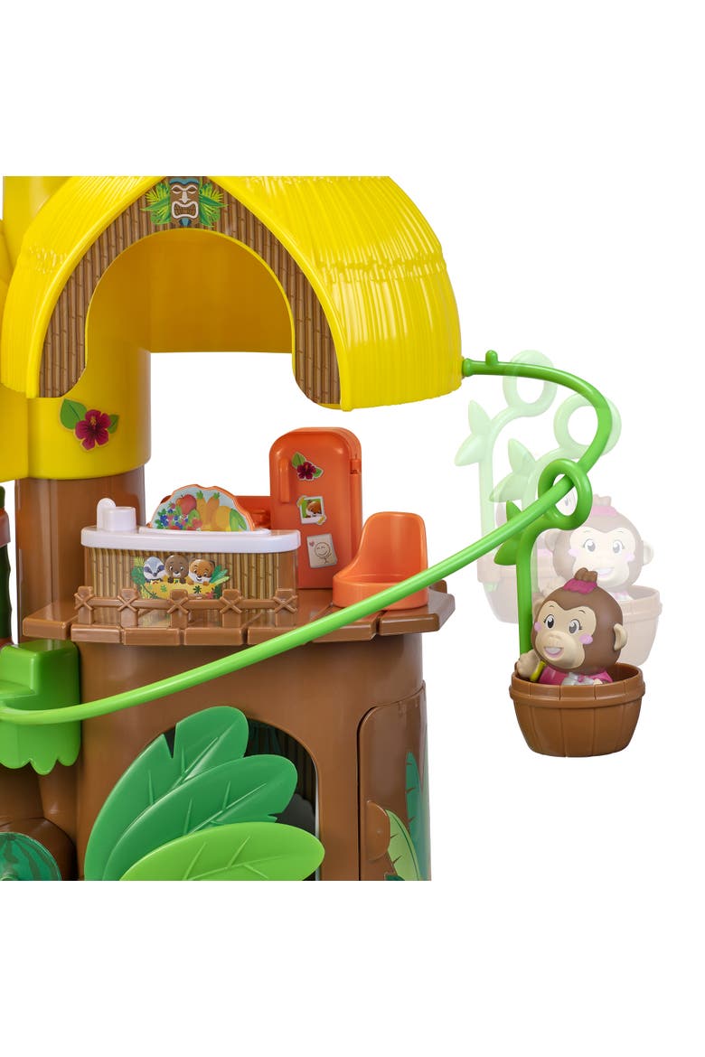 Tropical House Treehouse Playset, Alternate, color, Multicolored