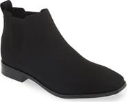 VIVAIA Square-Toe Water-Repellent Ankle Boots