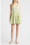 selected Green/White Gingham