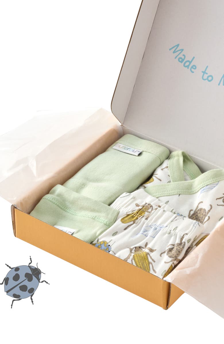 BUTTERBLU Take Me Home 4-Piece Baby Gift Set, Alternate, color, Little Bugger