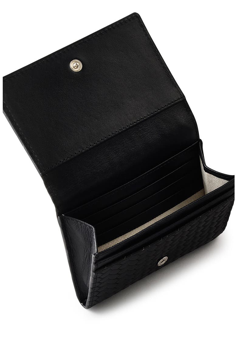 Small Westwell Lane Flapover Wallet, Alternate, color, BLACK