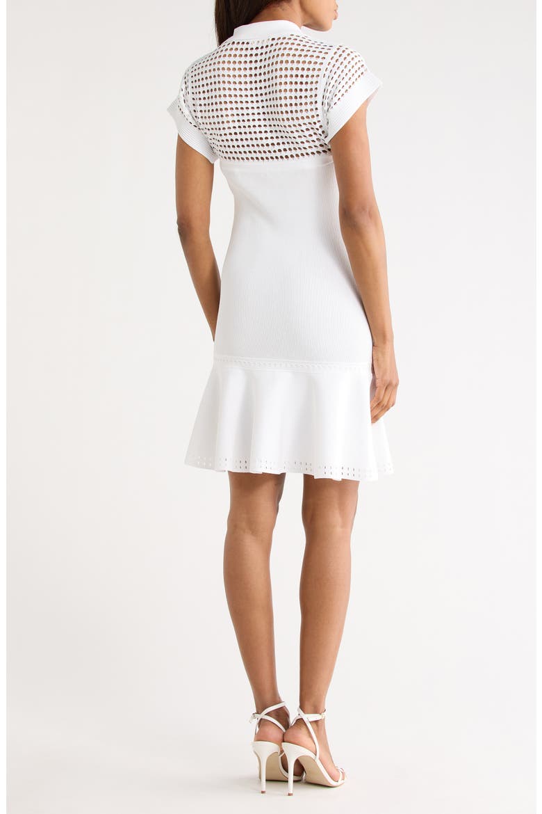 Hazel Short Sleeve Sweater Dress, Alternate, color, IVORY