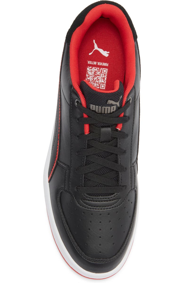 PUMA x Scuderia Ferrari Caven 2.0 Sneaker, Alternate, color, Puma Black/ Rosso Corsa