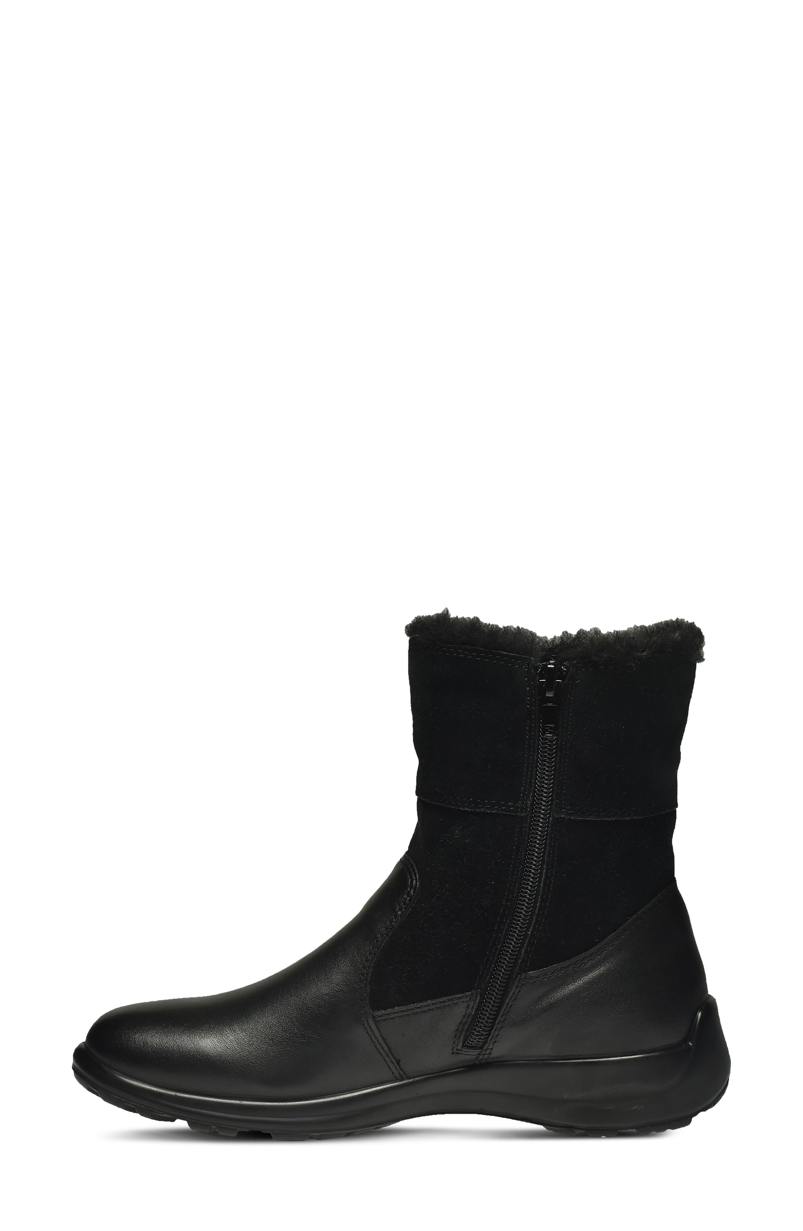 Fabrice Waterproof Boot, Alternate, color, BLACK