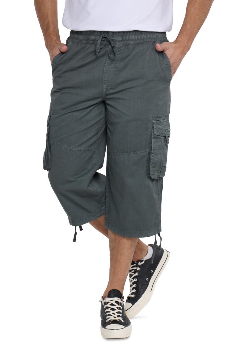 18-Inch Cargo Shorts, Alternate, color, GREY