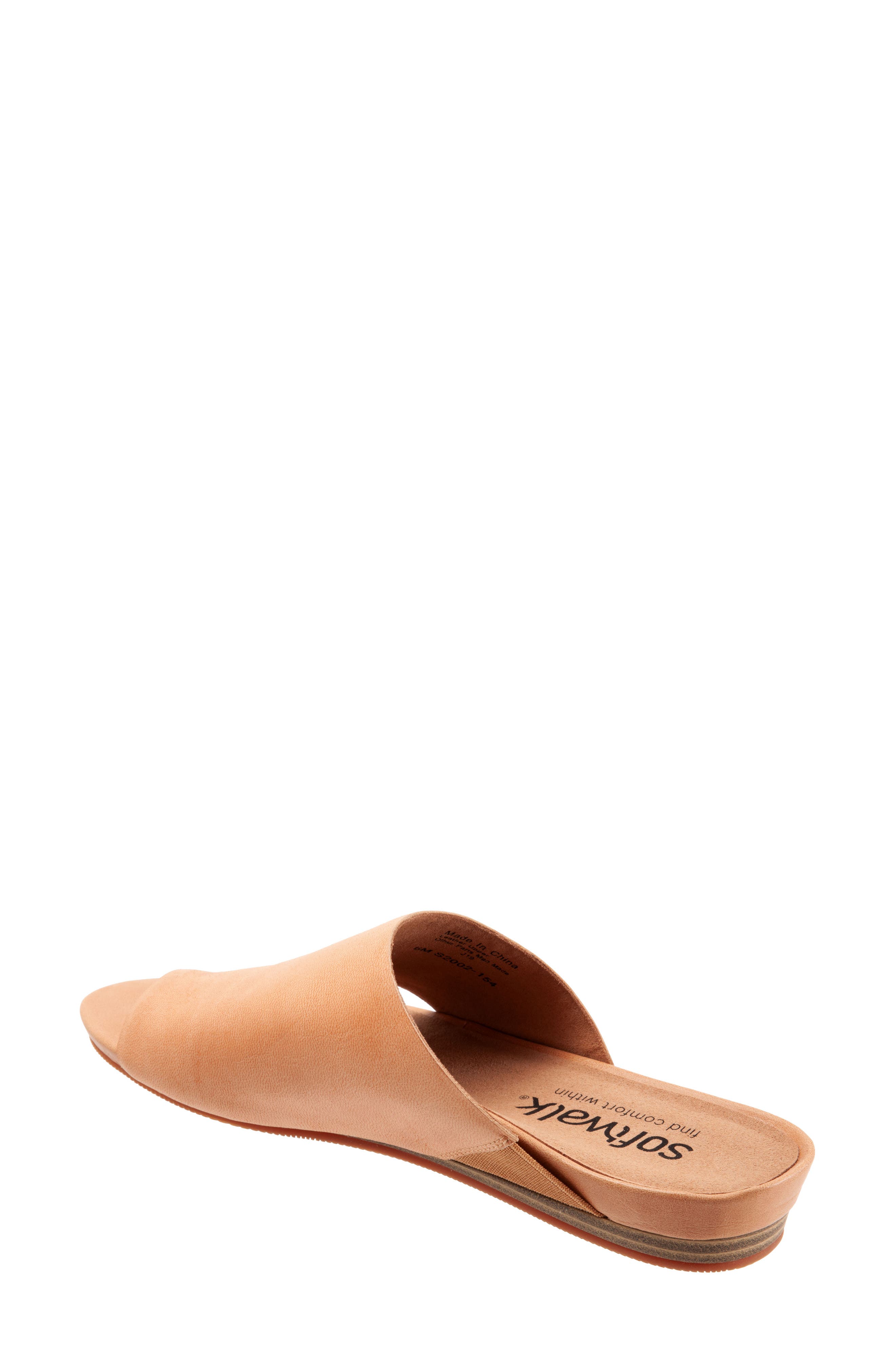 Corsica Slide Sandal, Alternate, color, BEIGE LEATHER