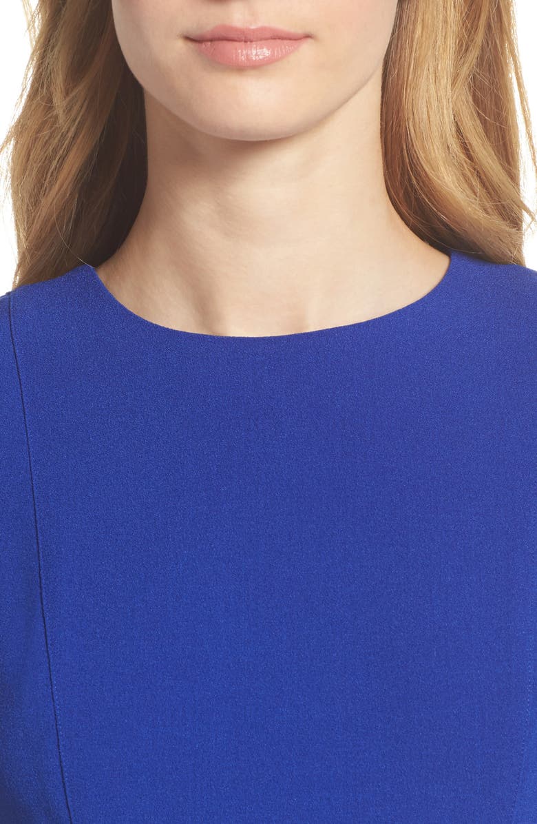 Eliza J Stretch Crepe Sheath Dress, Alternate, color,