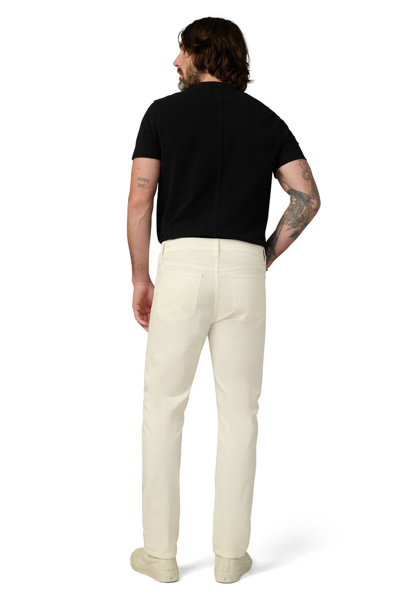 The Brixton Slim Straight Leg Twill Pants, Alternate, color, COCONUT MILK