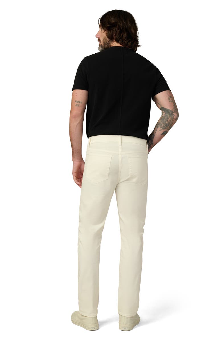 Joe's The Brixton Slim Straight Leg Twill Pants, Alternate, color, Coconut Milk