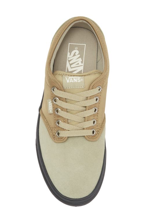 Vans Atwood Sneaker In Suede/nylon Gothic Olive