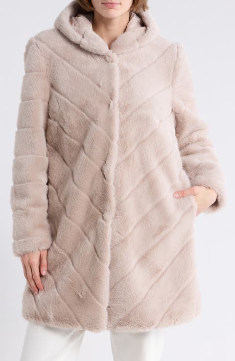 Mischa Faux Fur Coat