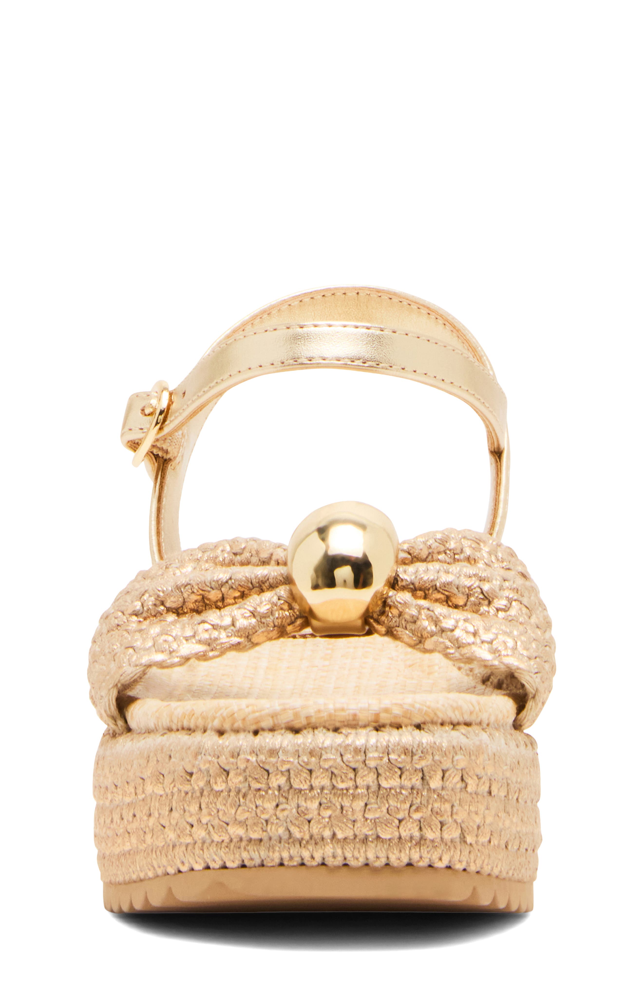 Kids' JChyna Espadrille Sandal, Alternate, color, GOLD