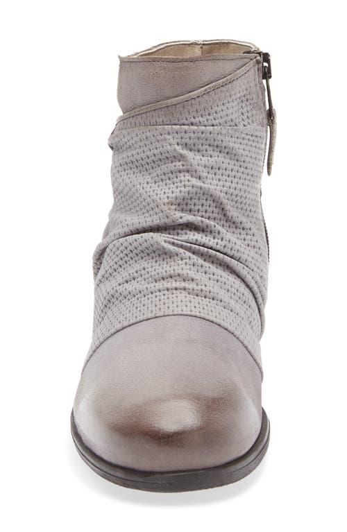 Miz Mooz Sallie Scrunch Leather Boot In Multi