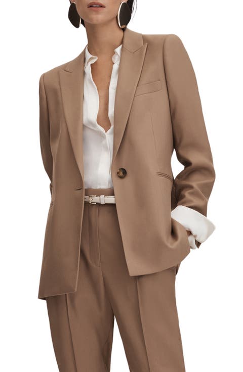 Wren One-Button Blazer