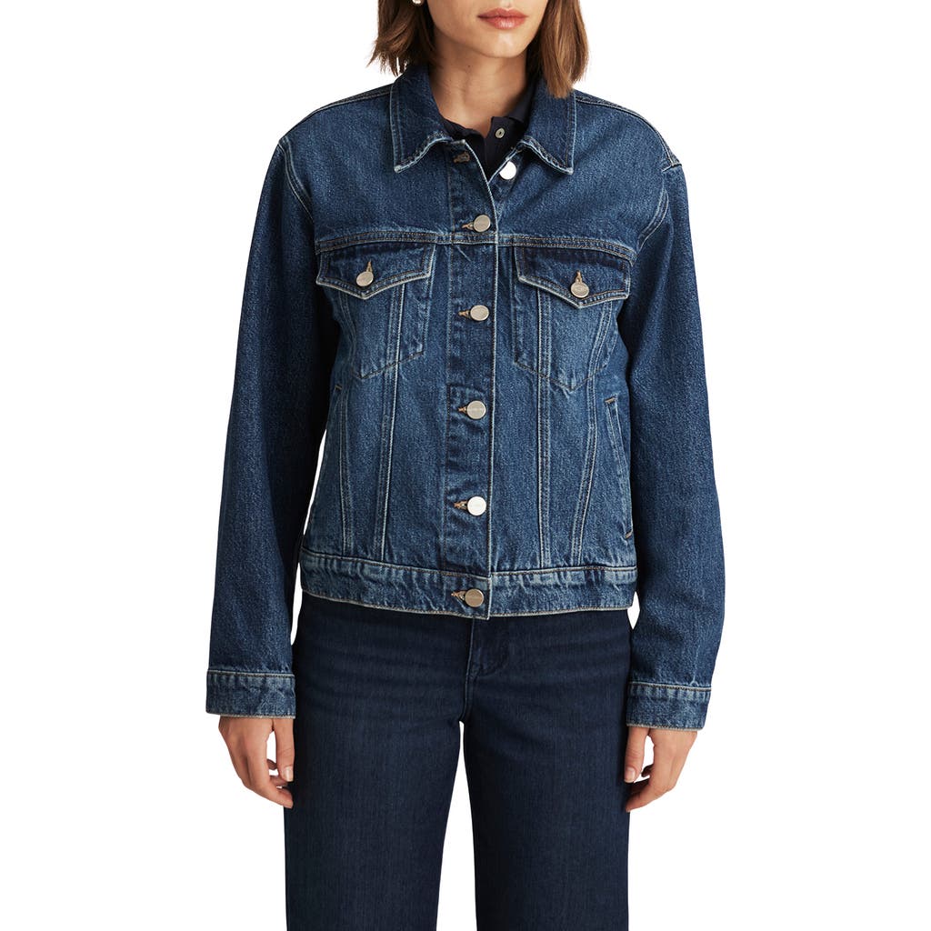Mavi Jeans Ruby Denim Trucker Jacket In Blue