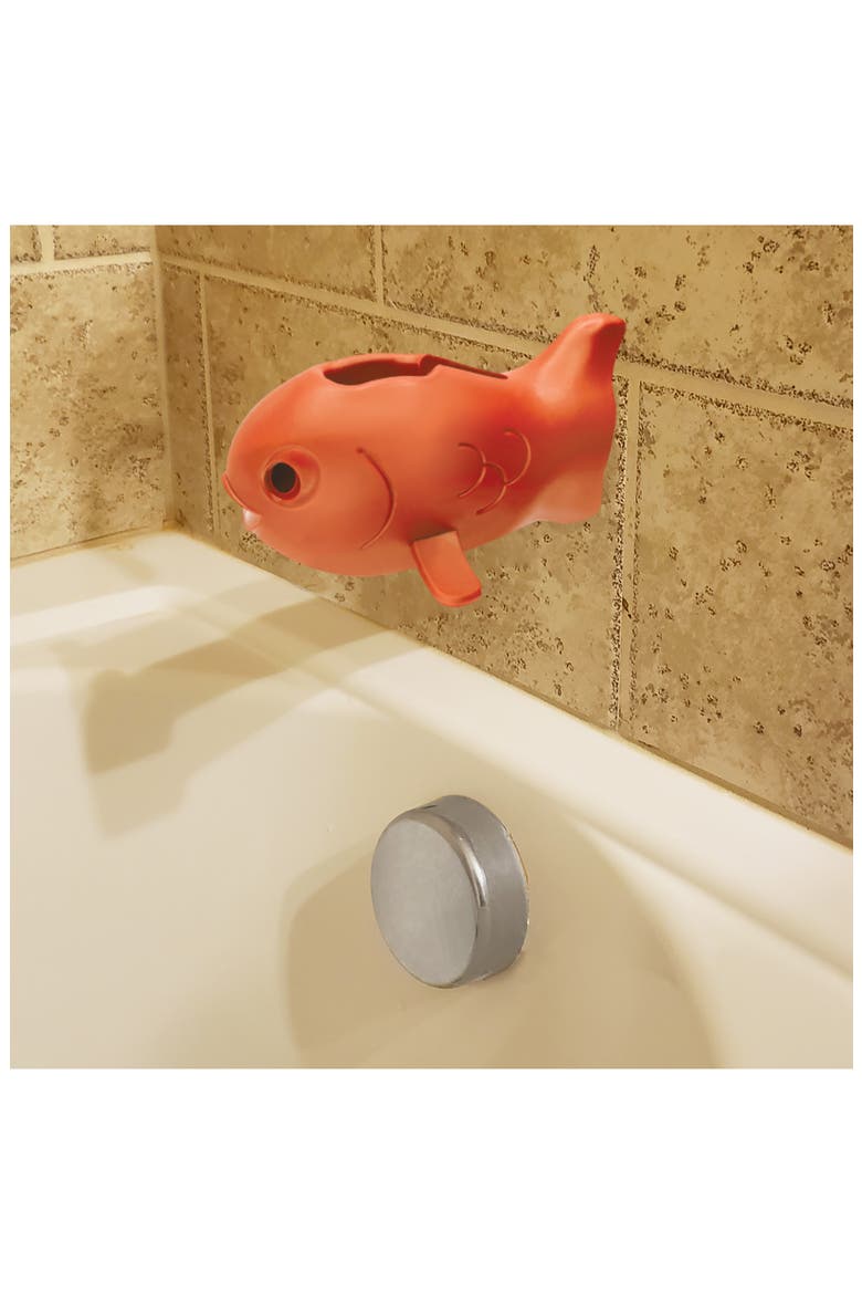 Goldfish Bath Spout Cover, Alternate, color, ORANGE