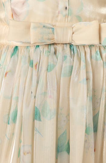Freesia Floral Ruffle Maxi Dress