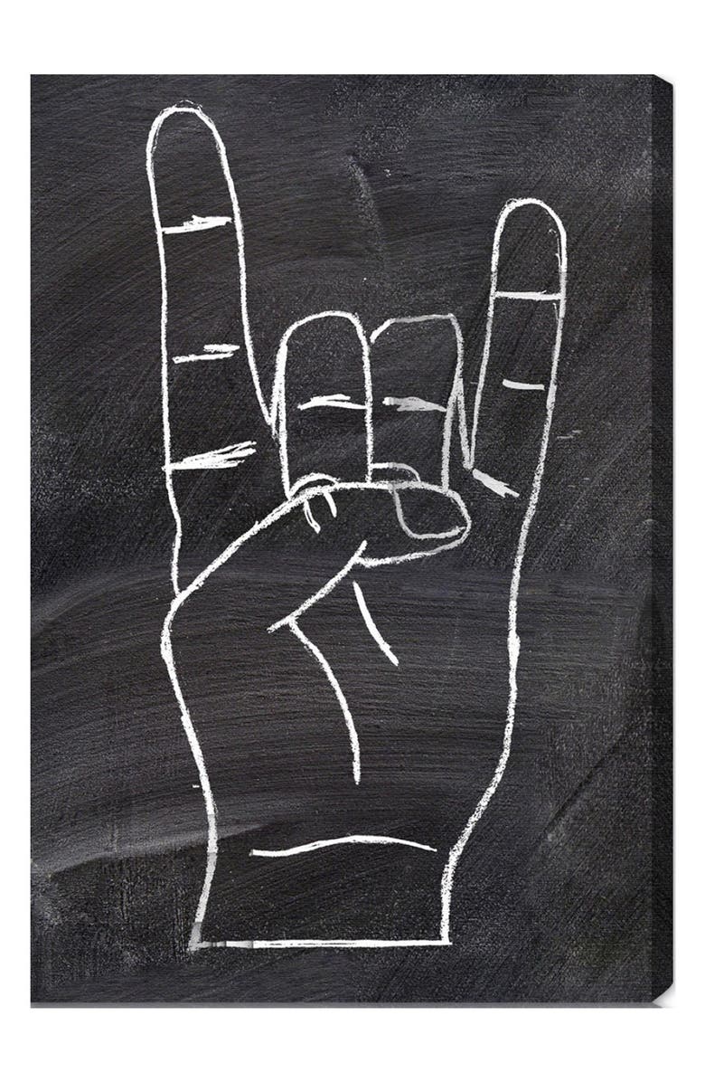 Oliver Gal 'Rock On' Wall Art, Main, color, 