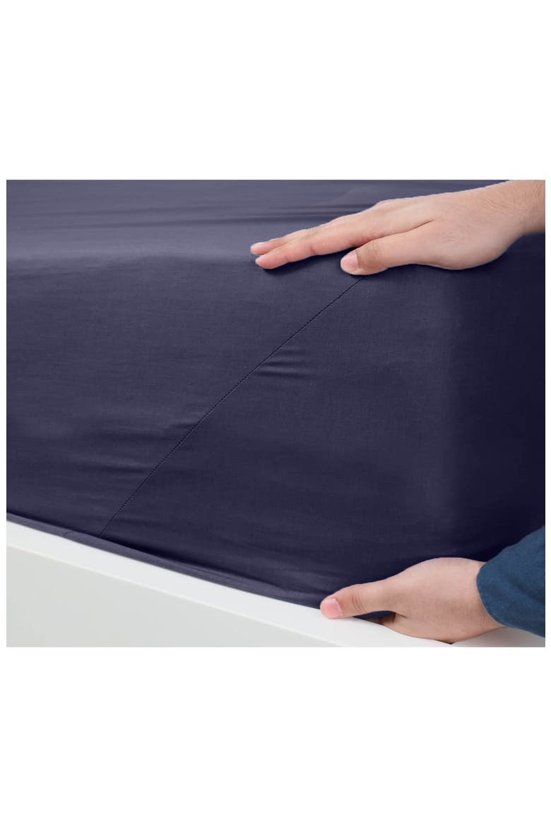 225 Thread Count Sheet Set, Alternate, color, NAVY