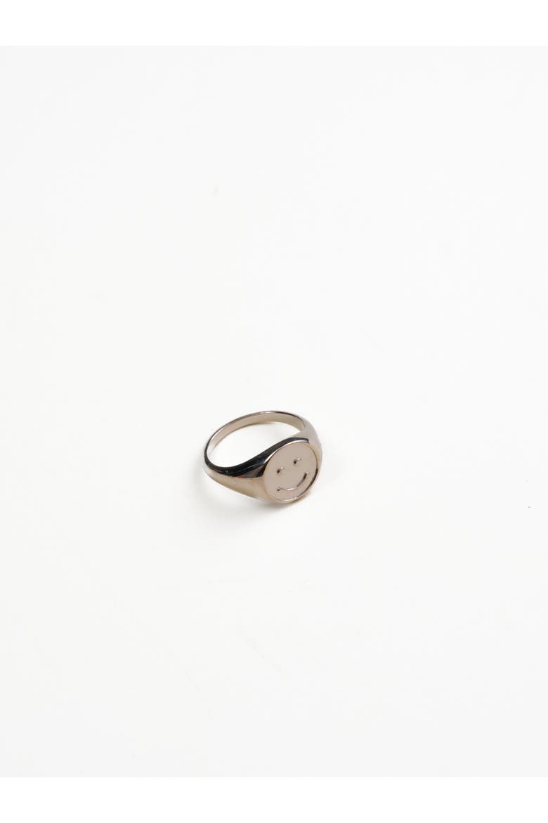 Finley Signet Ring, Alternate, color, 925 Recycled Sterling Silver