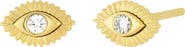 EF Collection Evil Eye Diamond Stud Earrings