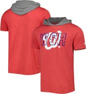 New Era Men's New Era Red Washington Nationals Team Hoodie T-Shirt