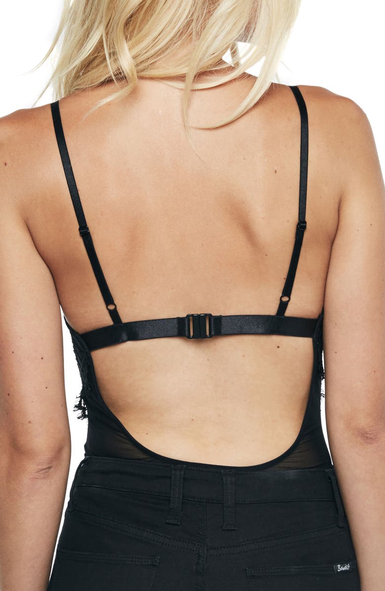 Bardot Britney Lace Bodysuit, Alternate, color, 