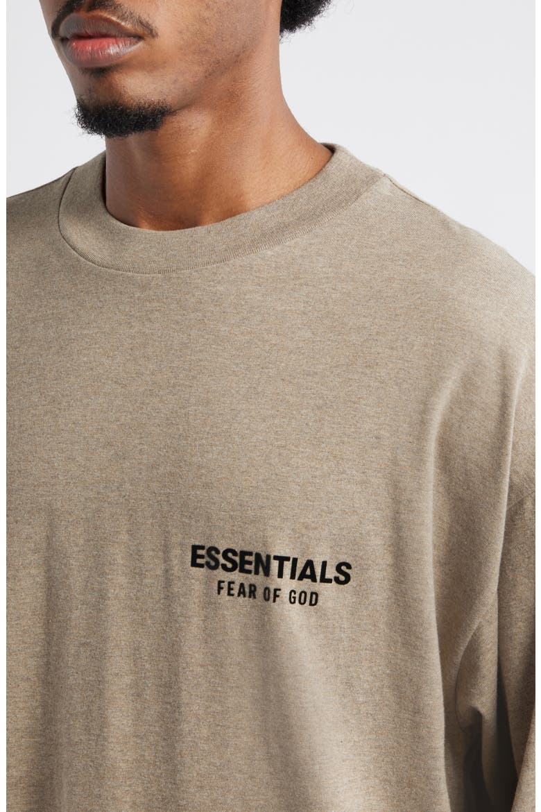 Classic Fit Long Sleeve Logo Graphic T-Shirt, Alternate, color, HOMESTEAD HEATHER