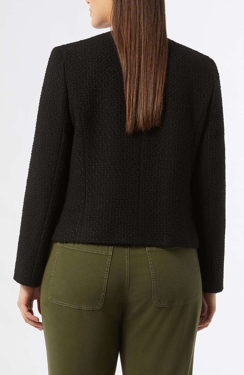 Marina Rinaldi Canosa Crop Tweed Jacket, Alternate, color, 