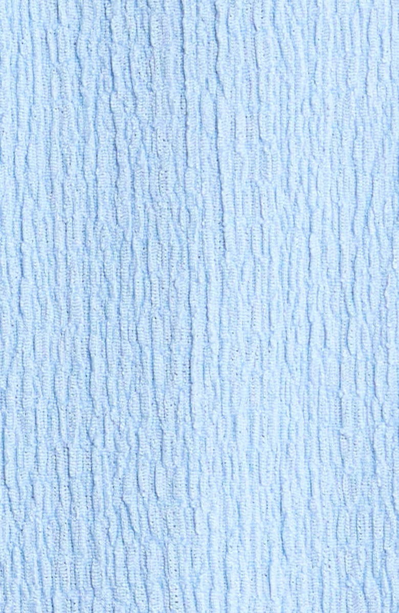 Anne Klein Crepe Lace Trim Top, Alternate, color, Lakeshore