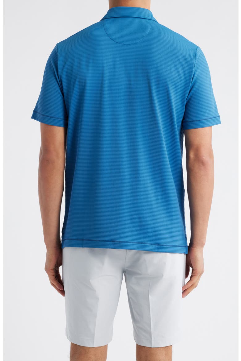 Costa Wave Short Sleeve Button-Up Shirt, Alternate, color, DEEP AZURE