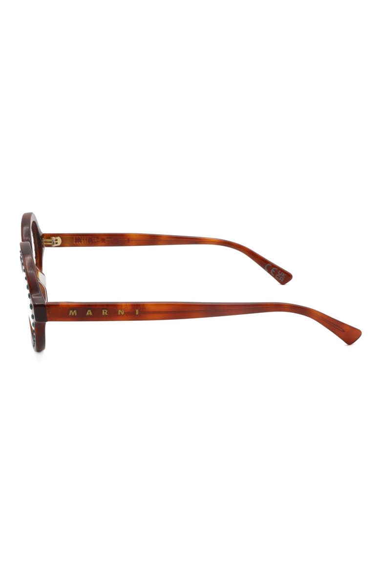 51mm Round Reading Glasses, Alternate, color, TORT