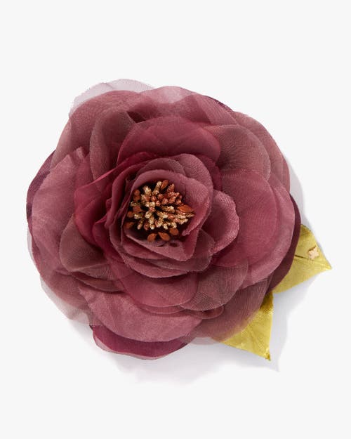 Helena Simon The Mauve Open Rose In Purple