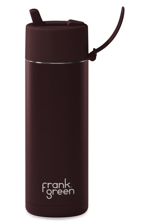 frank green 20-Ounce Reusable Bottle in Chocolate  product