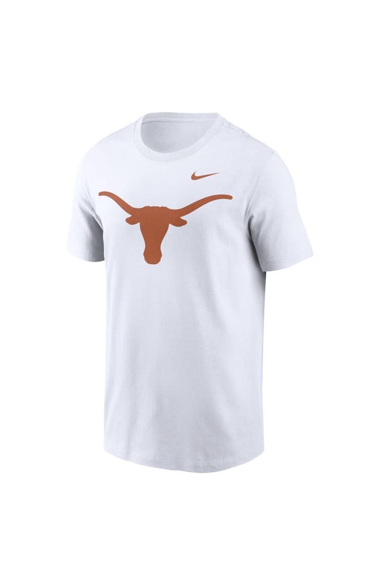 Nike Men's Nike White Texas Longhorns Primetime Evergreen Logo T-Shirt, Alternate, color, White