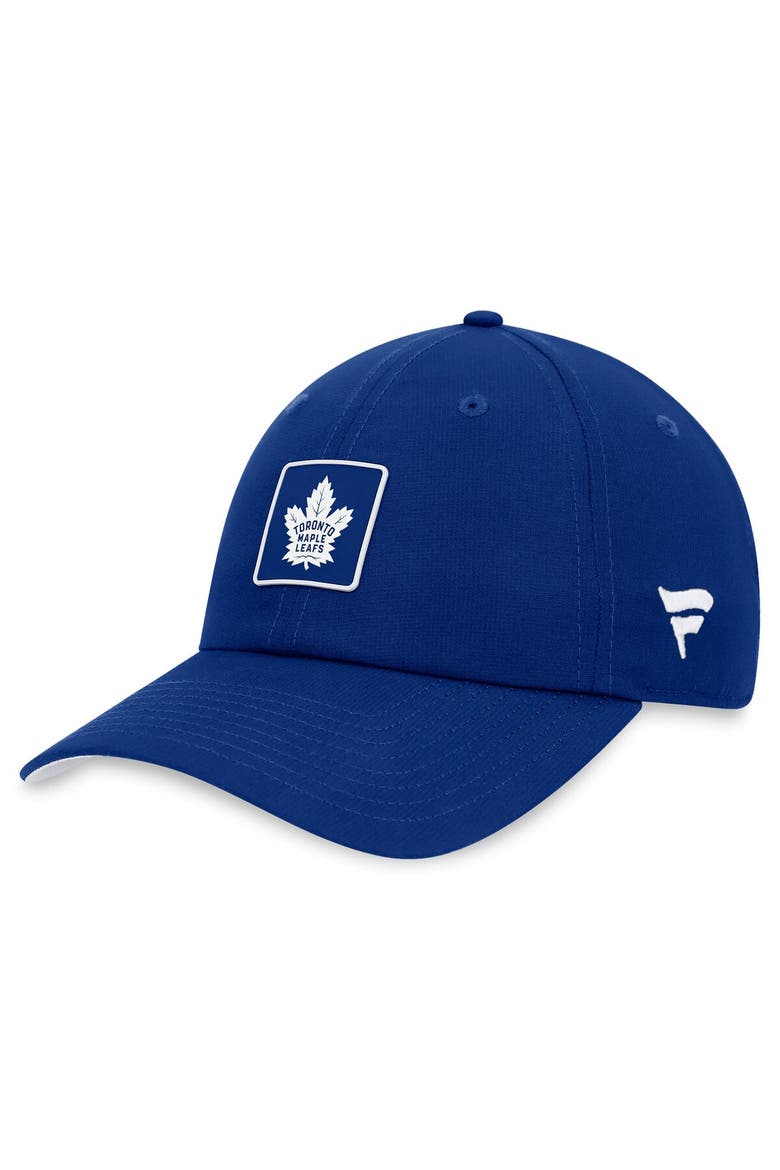 Men's Fanatics Branded  Blue Toronto Maple Leafs Authentic Pro Rink Adjustable Hat, Main, color, Blue