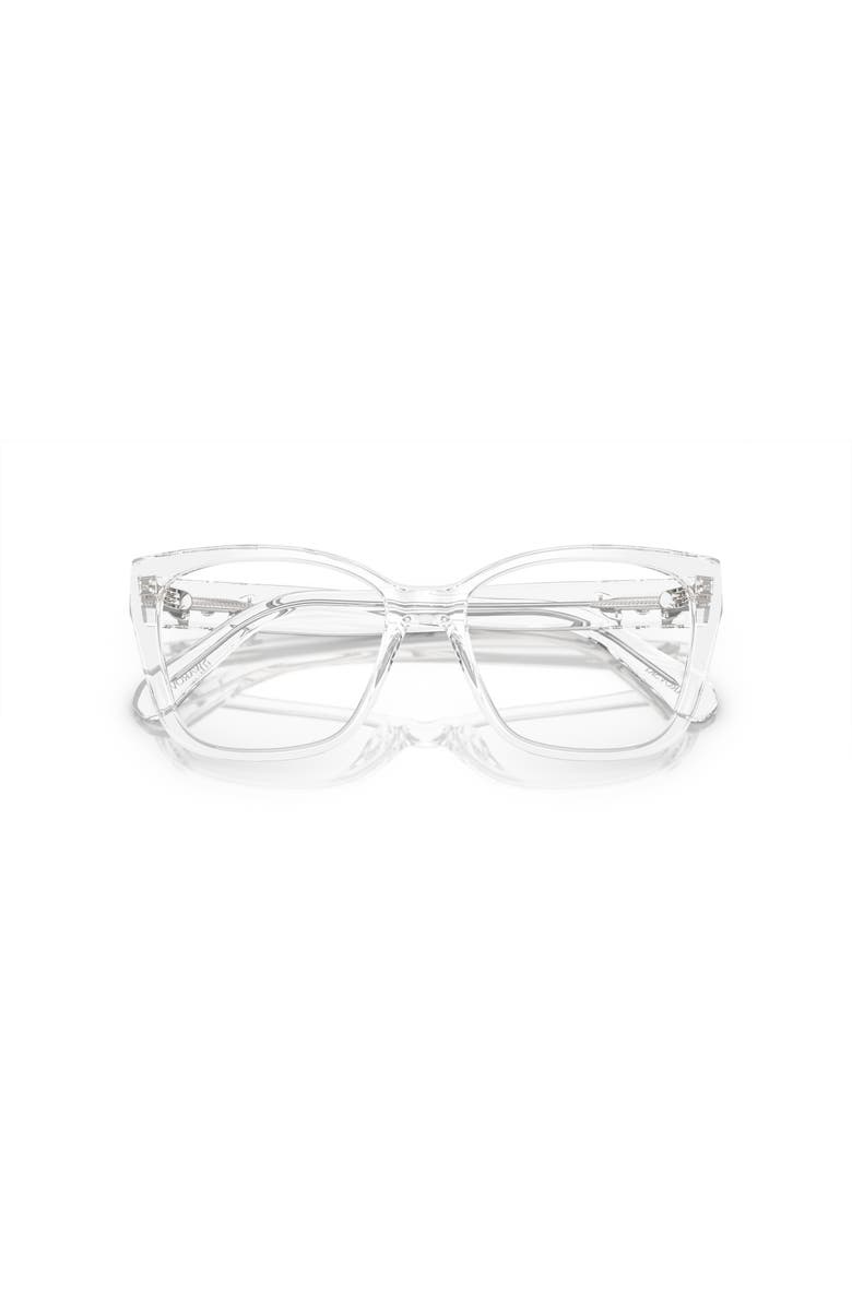 Swarovski 53mm Irregular optical glasses, Alternate, color, Transparent