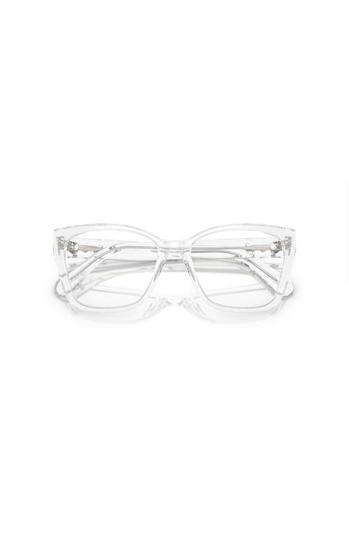 Swarovski 53mm Irregular Optical Glasses In Transparent