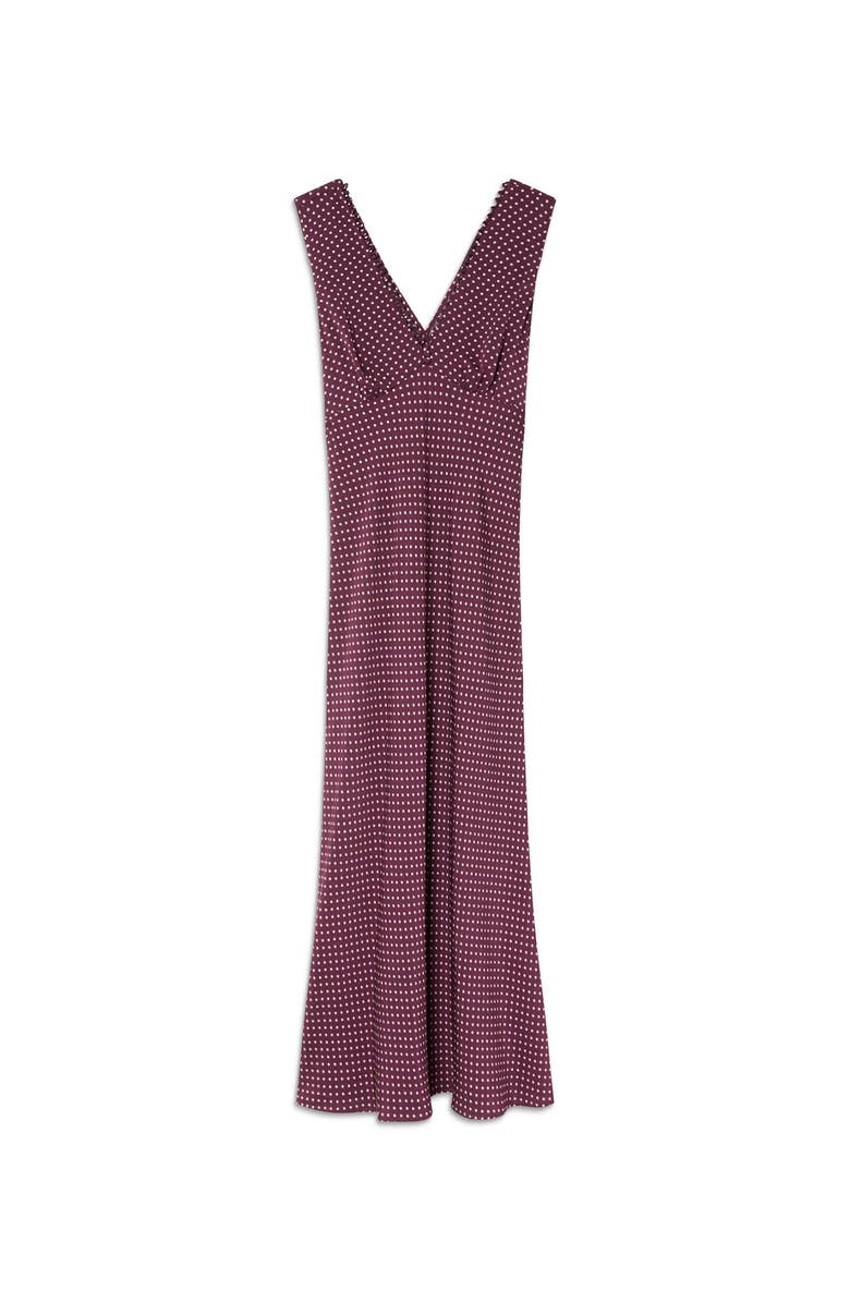 Whistles Mini Spot Sleeveless Dress, Alternate, color, Purple/Multi