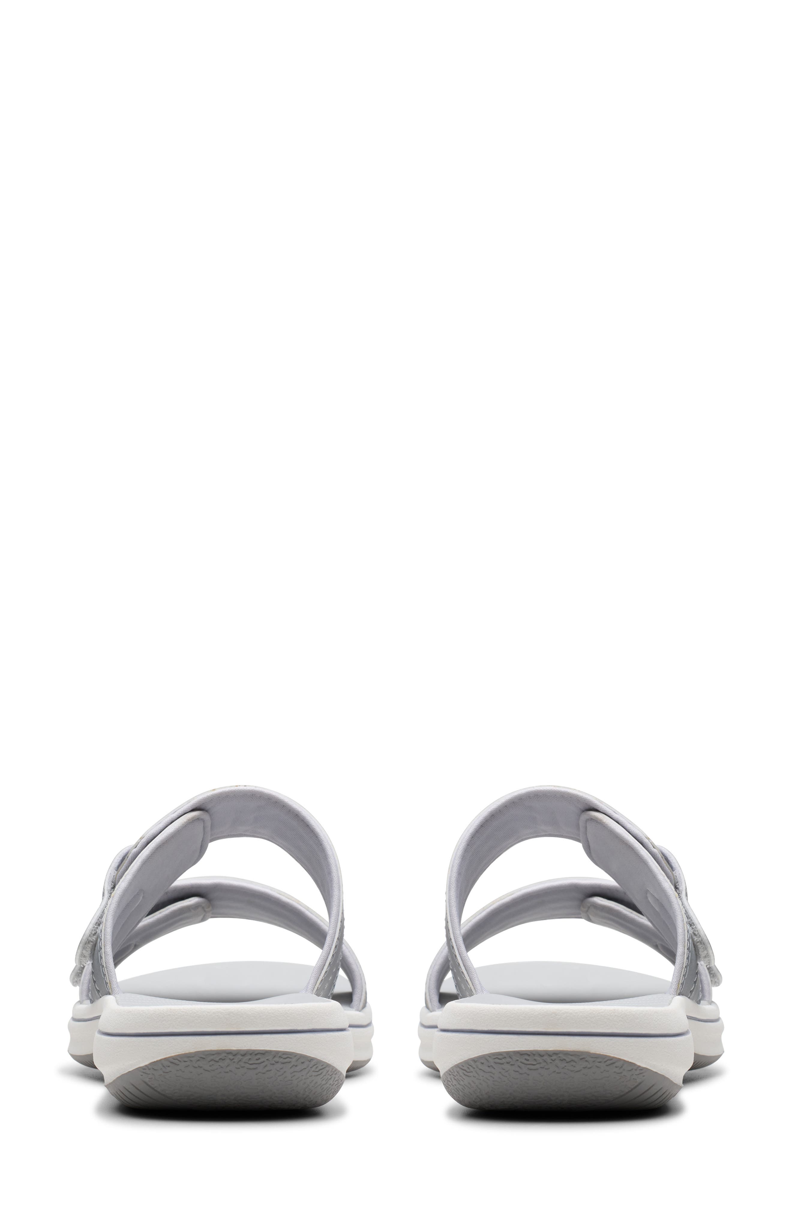 Clarks<sup>®</sup> Breeze Maye Platform Sandal, Alternate, color, Silver