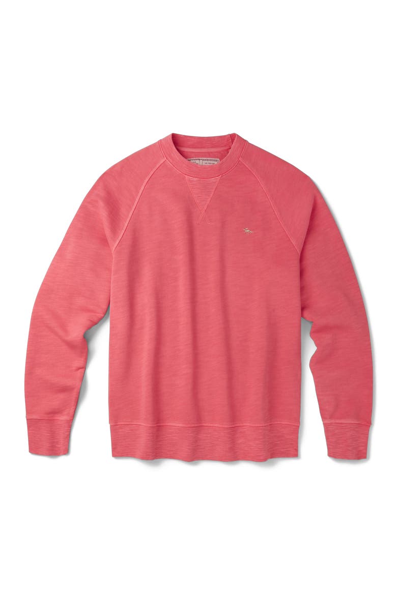 Garsdale Slub Crew Neck Sweatshirt, Alternate, color, Raspberry