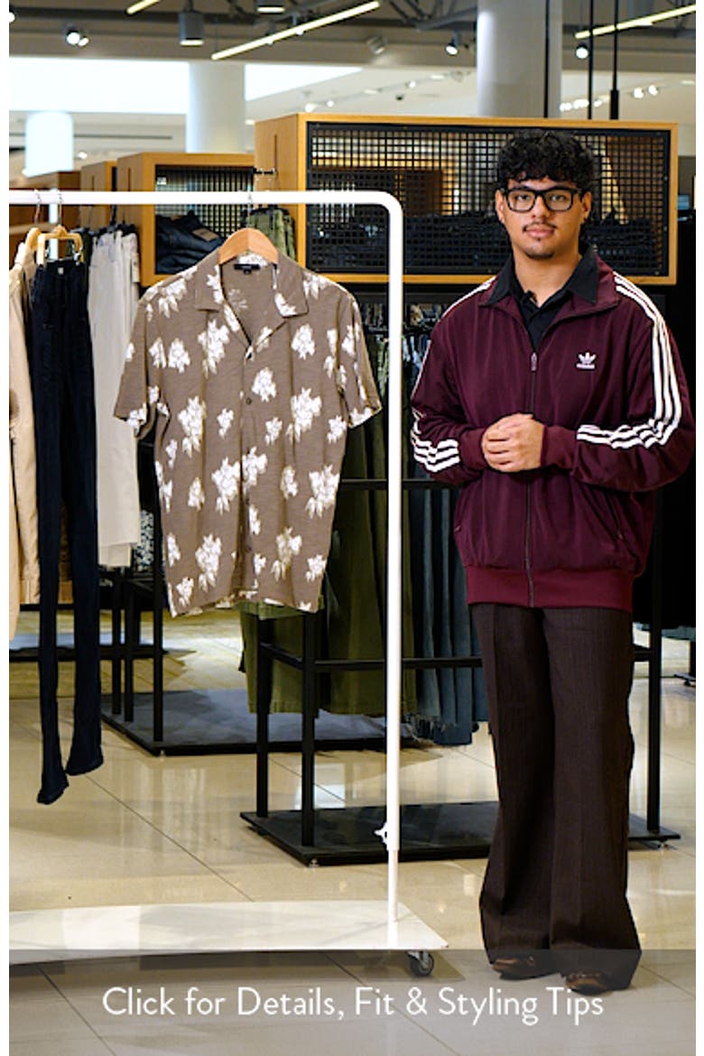 Floral Slub Cotton Camp Shirt video