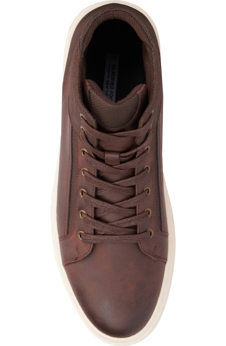 RESERVE FOOTWEAR Jayden High Top Sneaker, Alternate, color, Dark Brown
