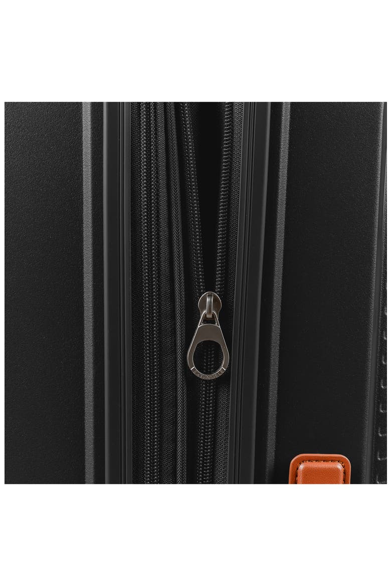 Vintage Aura 24-Inch Hardside Spinner Suitcase, Alternate, color, BLACK
