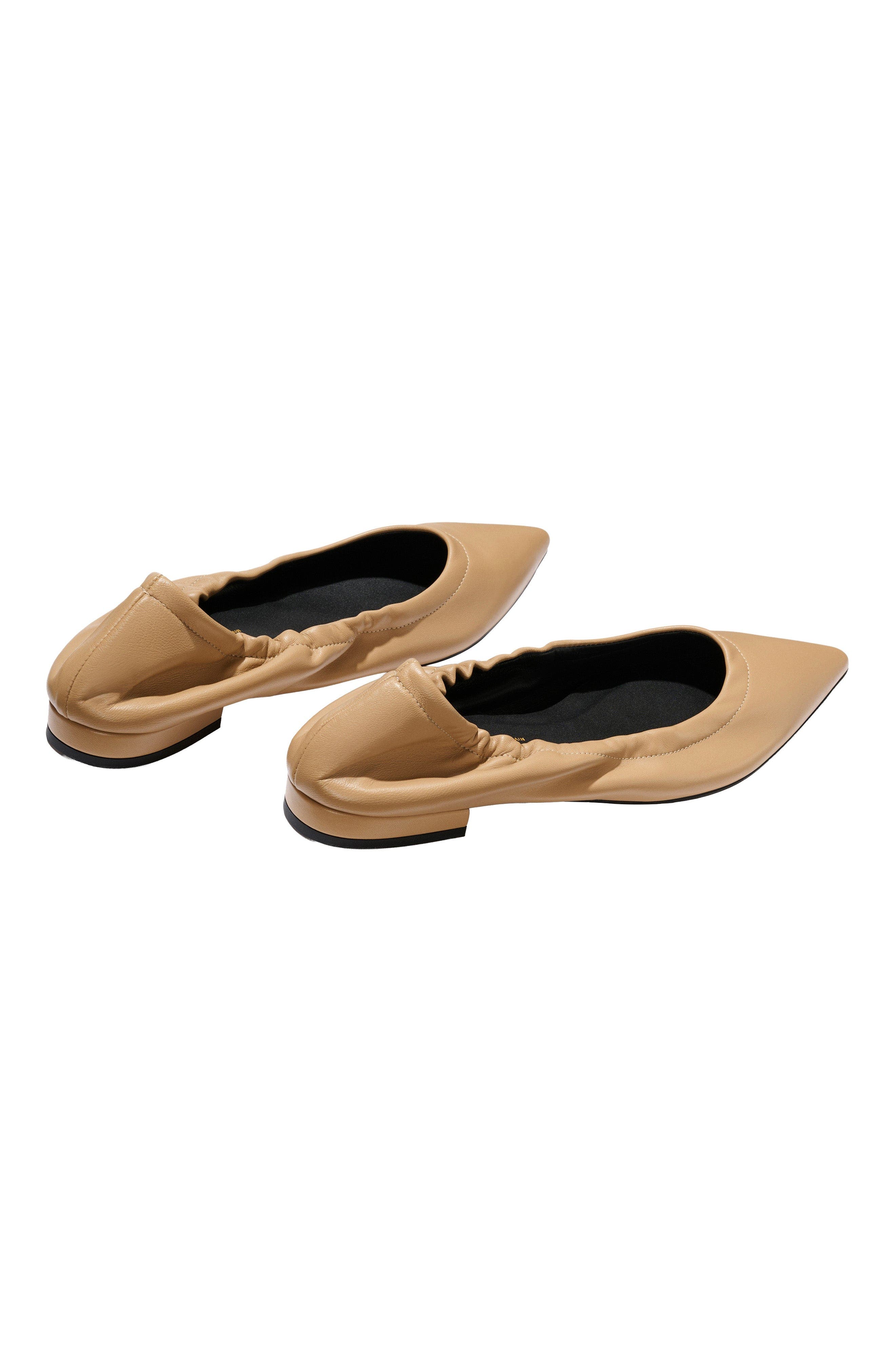 The Roma Ballet Flats, Alternate, color, Praline Nappa